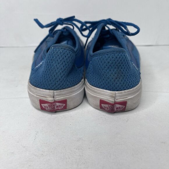Vans Positive Vibes Warriors Blue Mesh Ultracush Skate Shoes Womens Size 7.5 - Picture 4 of 16